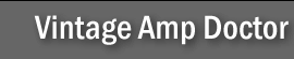 Amplifiers - Repair and restoration of vintage amplifiers, wireless sets, televisions and HiFi